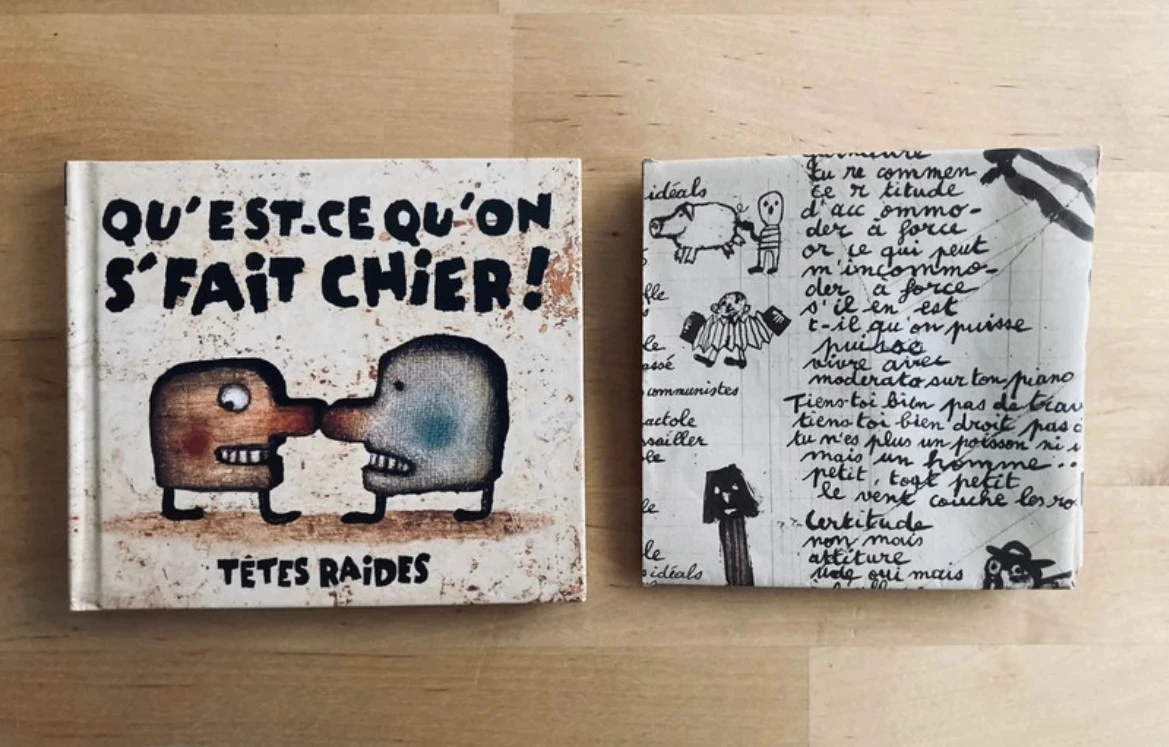 Digibook CD-set Les têtes raides Qu’est ce qu’on se fait chier. – photo 4